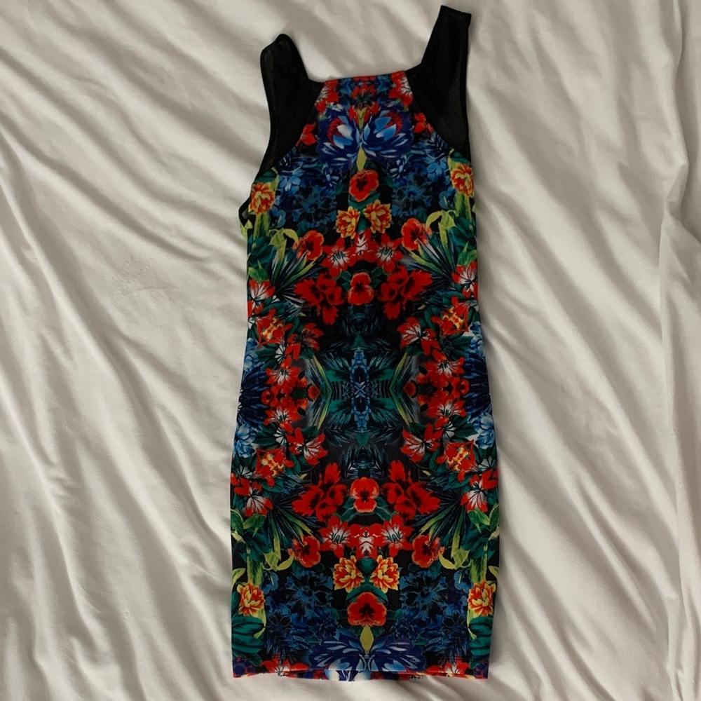 Forever 21 Multicolor Floral Mini Dress
